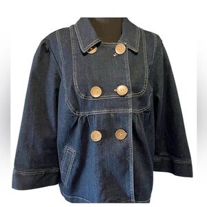 Sonoma Life + Style XL Double breasted Denim Jacket